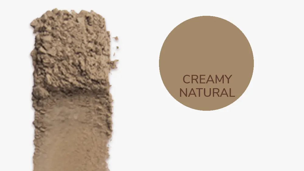Base compacta Creamy Natural