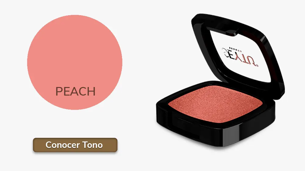 Tono peach Rubor Compacto