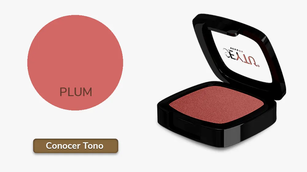 Tono Plum Rubor Compacto