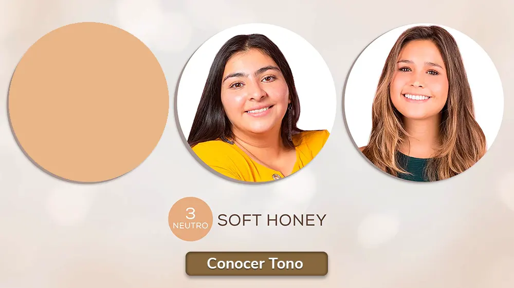 Maquillaje Liquido Soft Honey Seytu