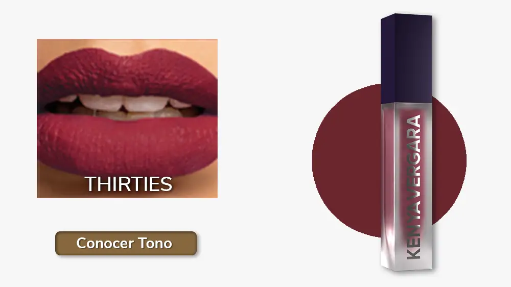 Labial liquido Thirties kv